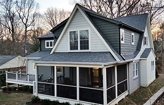 Riley Home Screened Porch