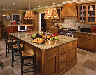 Traditional Kitchen Granite Countertops