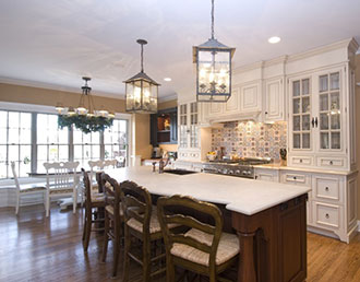 Traditional Kitchen Marble Countertops