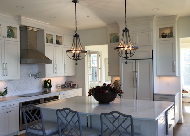 kitchen black pendant lights